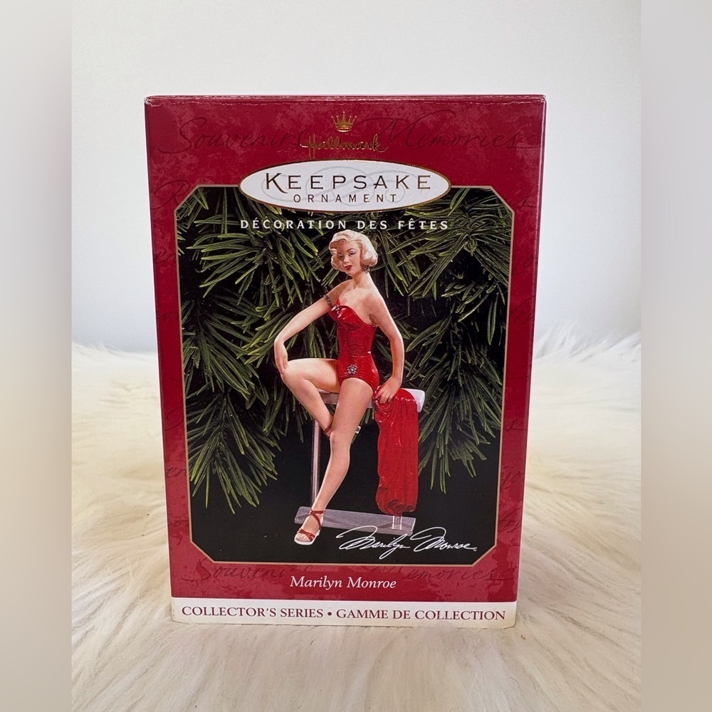Hallmark KEEPSAKE the Label Red Intimate Ornament Marilyn Monroe